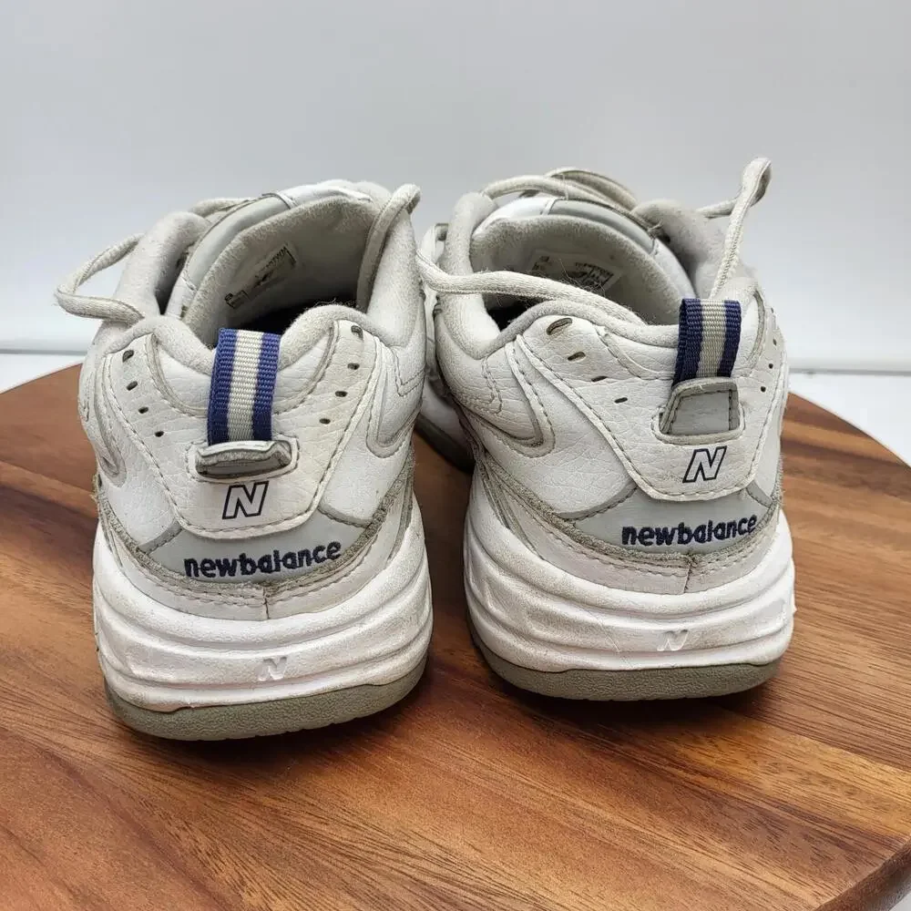 New Balance‎ 407 Running Shoes Womens 9.5 B White Leather Sneakers